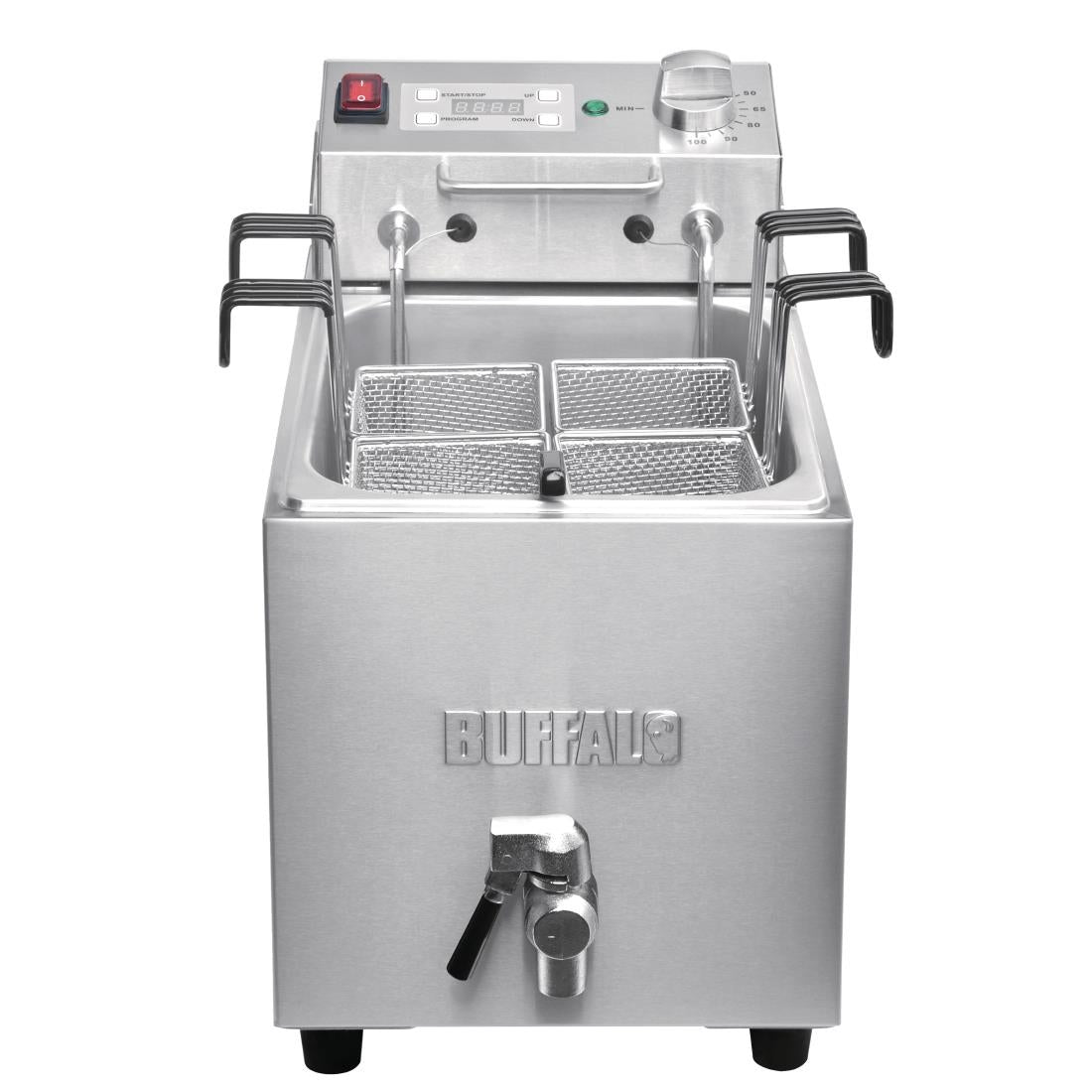 Buffalo Pasta Cooker 8Ltr with Tap and Timer - DB191 Buffalo