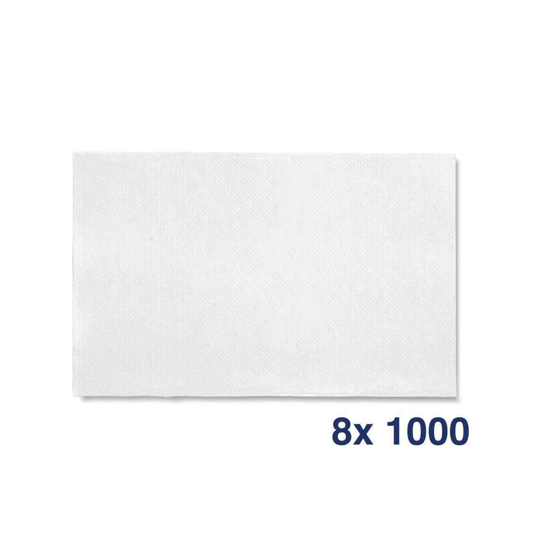 Tork Xpressnap Extra Soft Dispenser Napkin White 2Ply 1/2 Fold (Pack of 8) - DB466 Tork