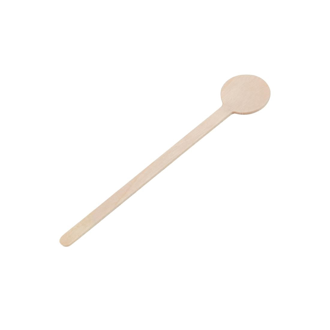 Fiesta Compostable Wooden Cocktail Stirrers 100mm (Pack of 100) - DB492 Fiesta