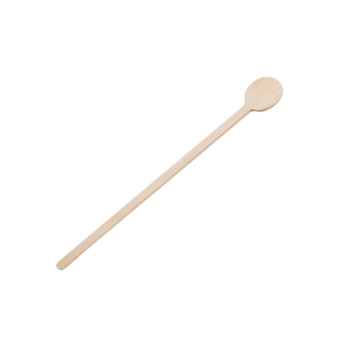 Fiesta Compostable Wooden Cocktail Stirrers 150mm (Pack of 100) - DB493 Fiesta