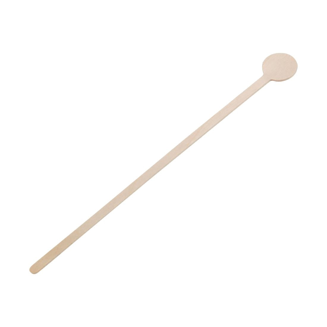 Fiesta Compostable Wooden Cocktail Stirrers 200mm (Pack of 100) - DB494 Fiesta