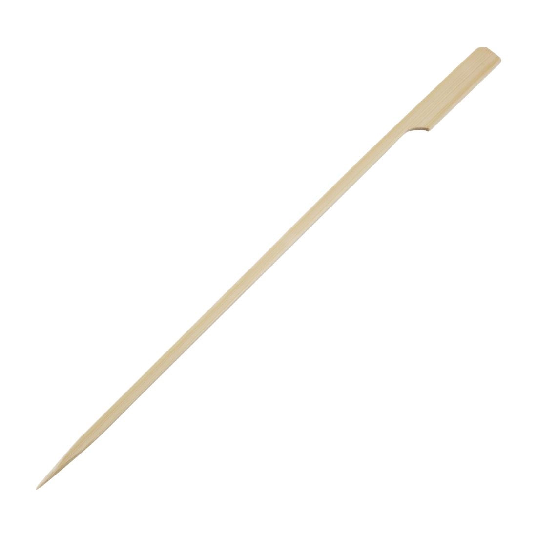 Fiesta Compostable Bamboo Paddle Skewers 210mm (Pack of 100) - DB497 Fiesta