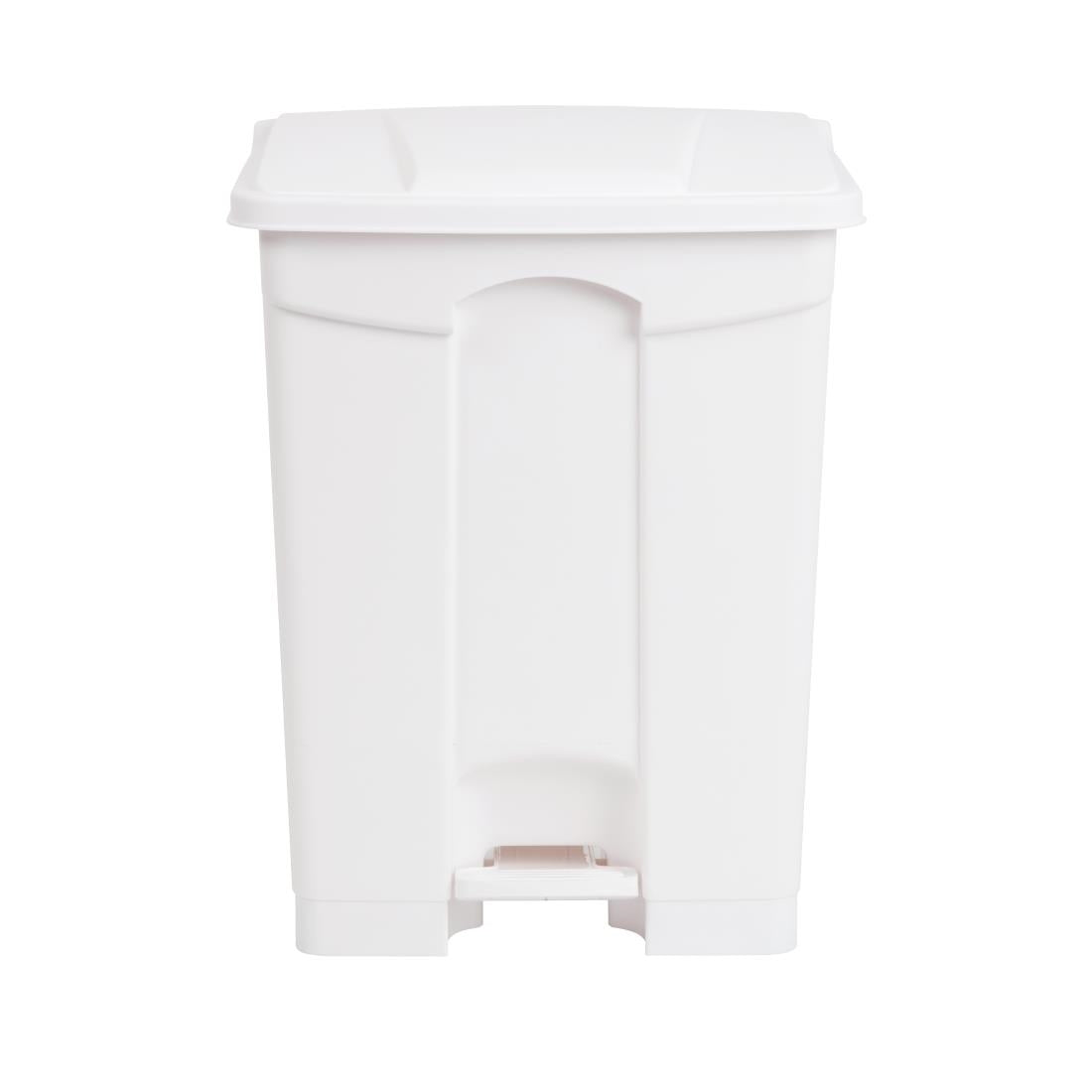 Jantex Kitchen Pedal Bin White 65Ltr - DC711 Jantex