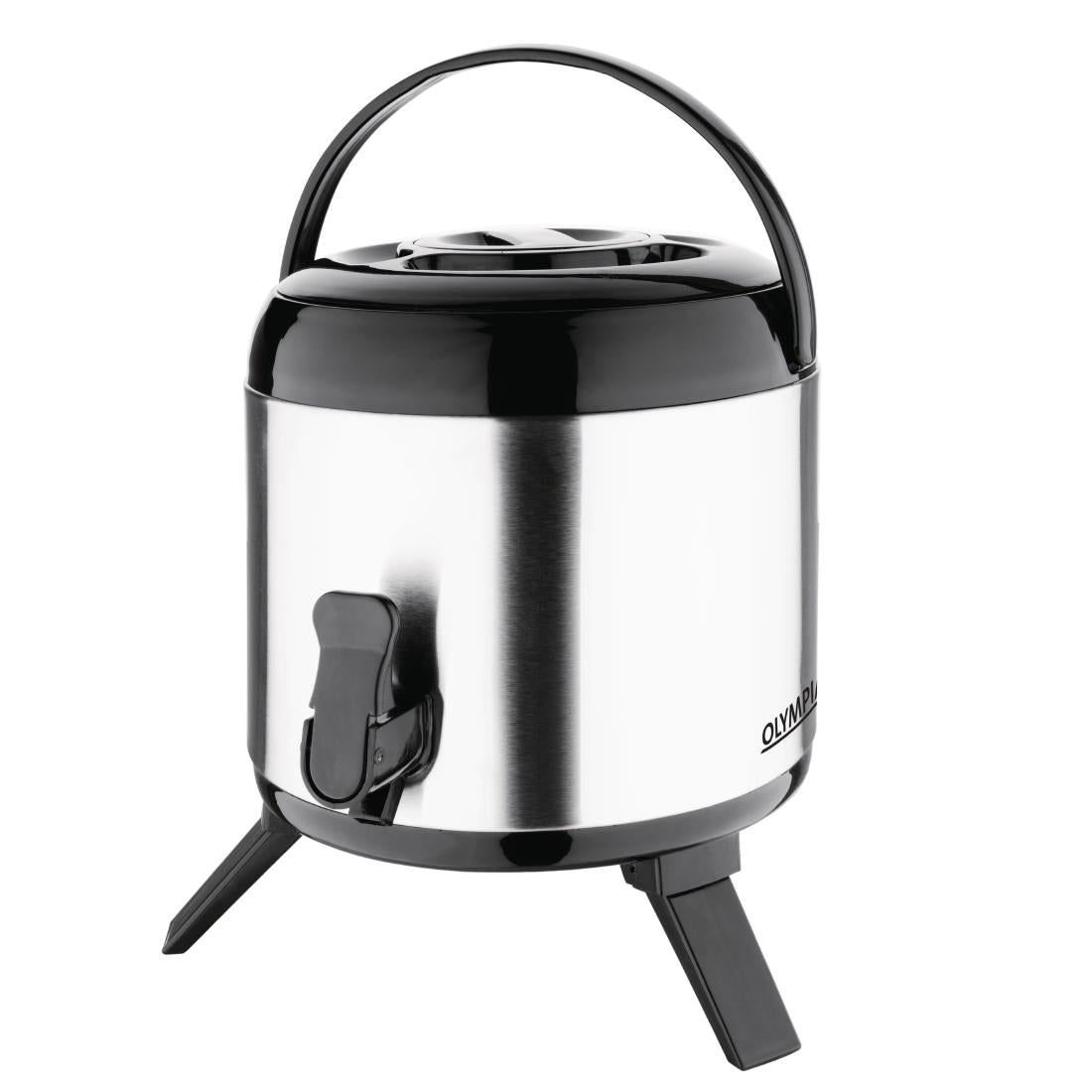 Olympia Stainless Steel Double-Wall Beverage Dispenser 6Ltr - DH709 Olympia