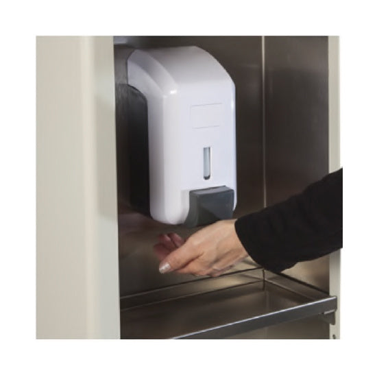 Maxima Hand Sanitiser Dispenser - Automatic - Contactless - Space for Disposable Gloves - 09376060