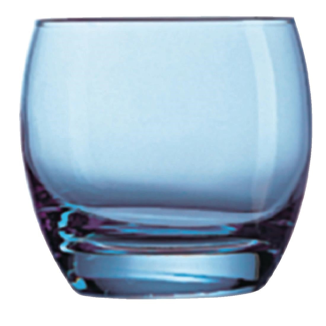 Arcoroc Salto Ice Blue Tumblers 320ml (Pack of 24) - DJ396 Arcoroc