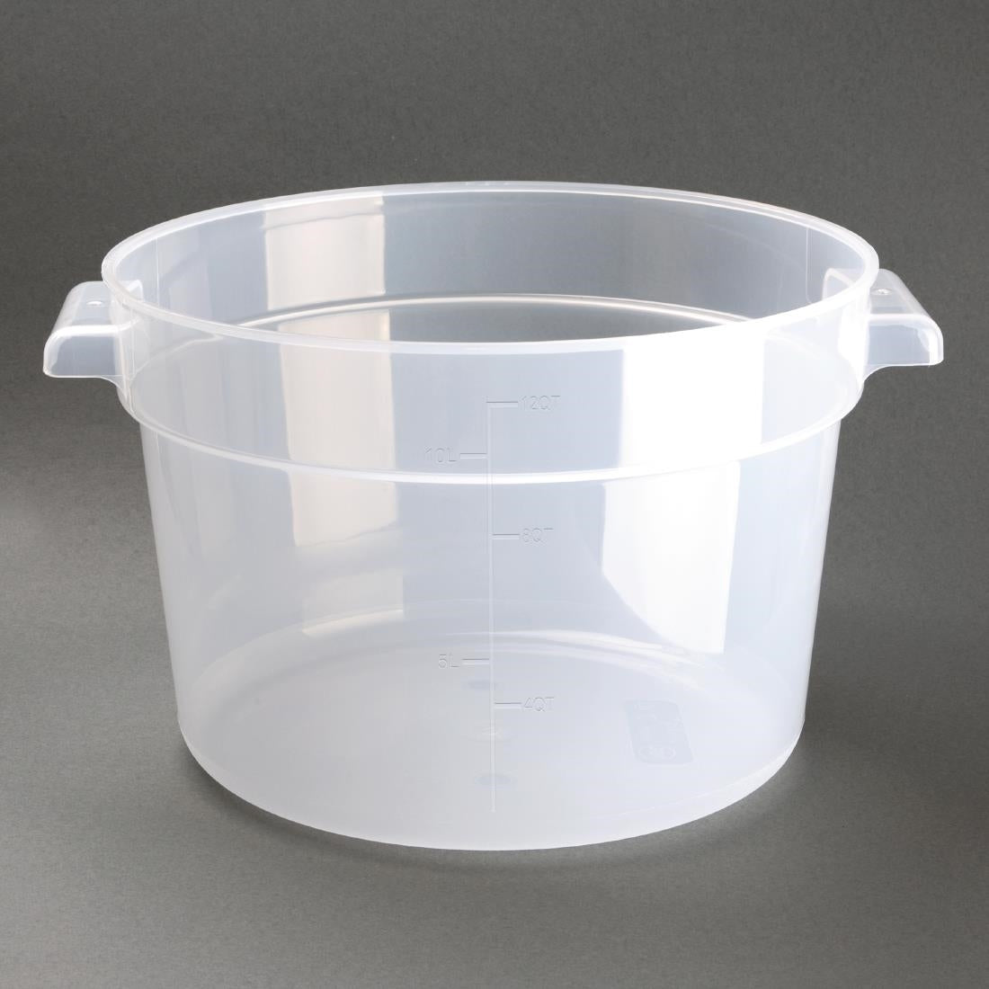 Vogue Polypropylene Round Food Storage Container 10Ltr - DJ961 Vogue
