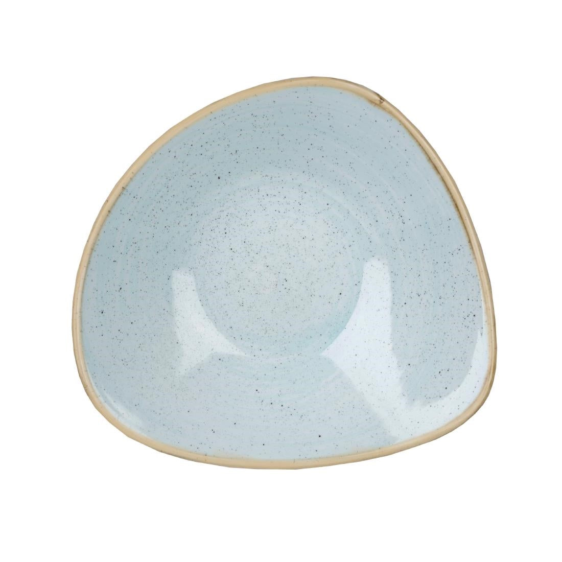 Churchill Stonecast Round Bowl Duck Egg Blue 265mm (Pack of 12) - DK507 Churchill