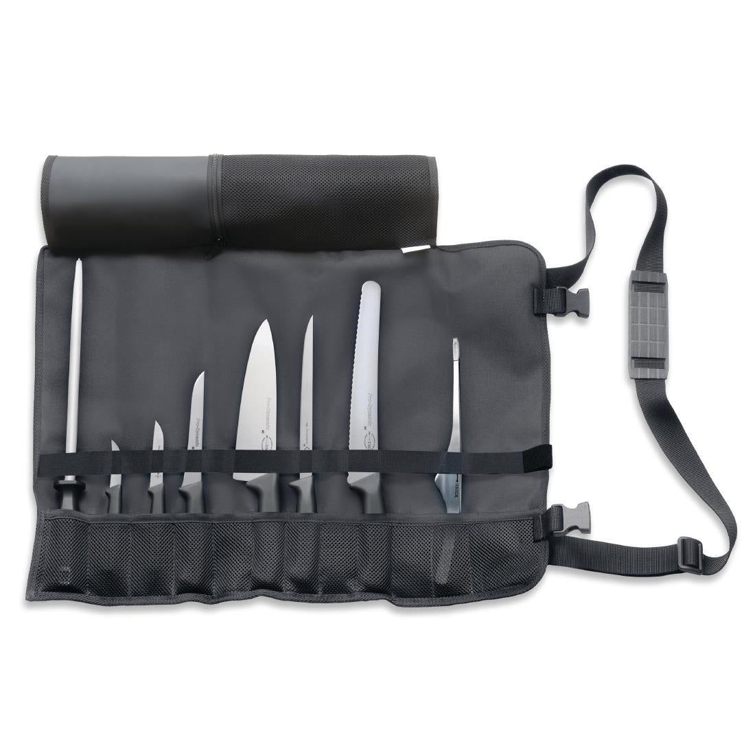 Dick Pro Dynamic 8 Piece Starter Knife Set With Roll Bag - DL385 Dick