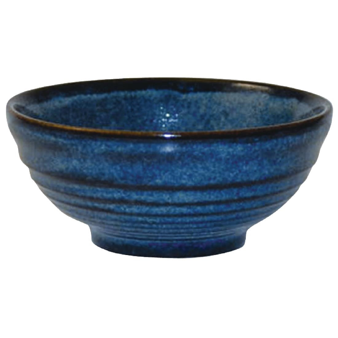 Churchill Bit on the Side Blue Ripple Snack Bowls 120mm (Pack of 12) - DL408 Churchill