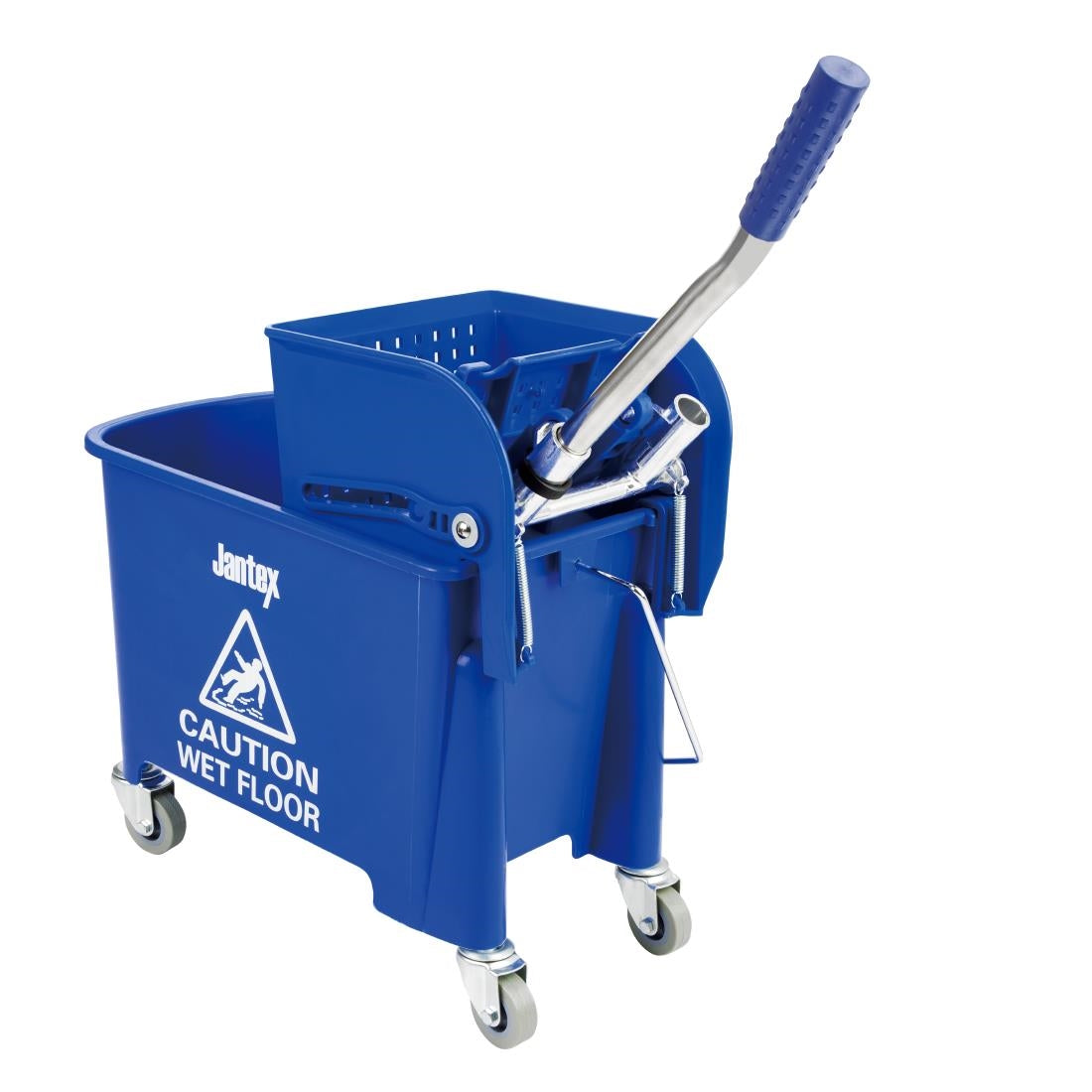 Jantex Kentucky Mop Bucket and Wringer 20Ltr Blue - DL913 Jantex