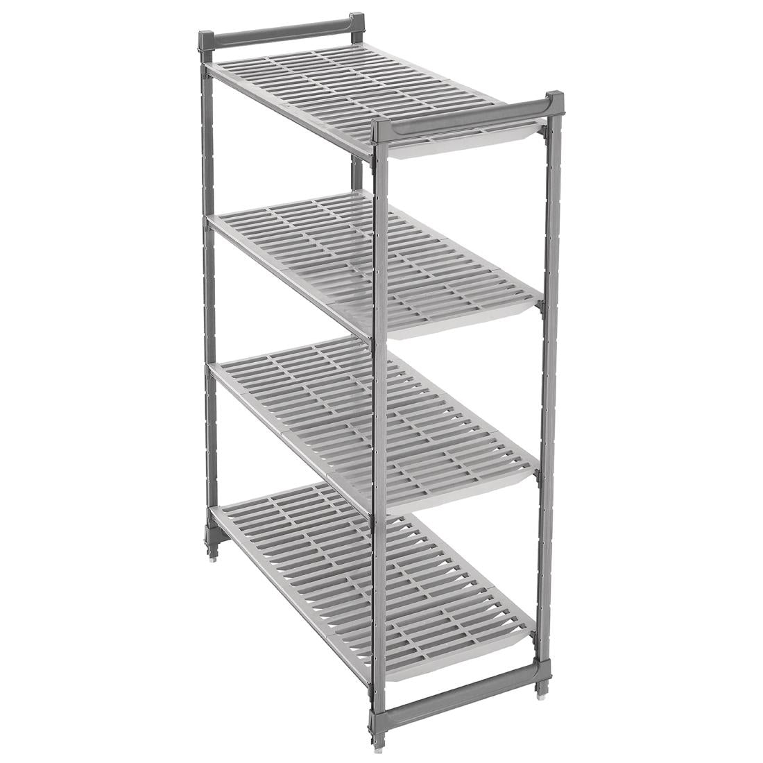 Cambro Camshelving Basics Plus 4 Tier Shelving Starter Unit 1830 x 1070 x 460mm - DM770 Cambro