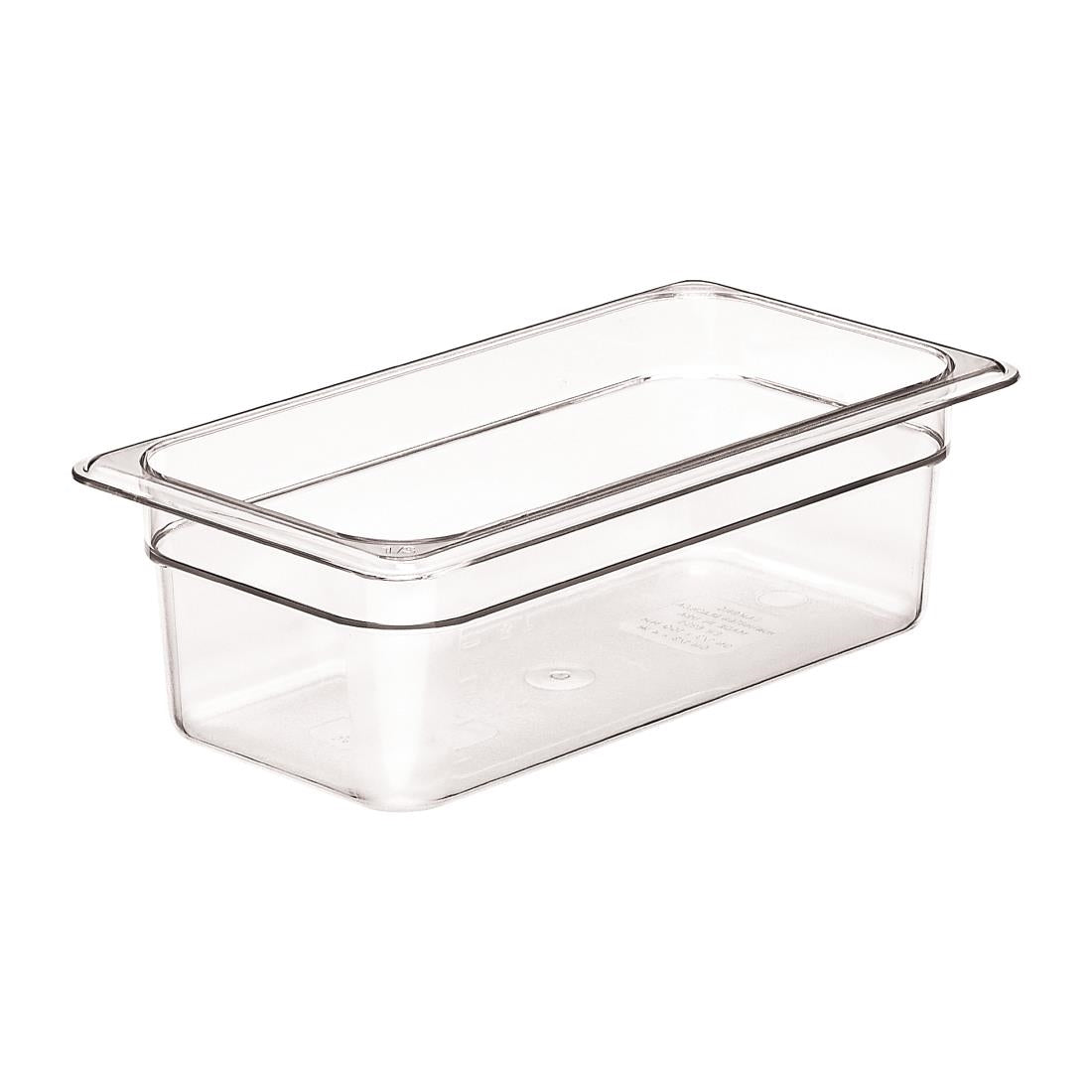 Cambro Camview BPA free GN 1/3 container 10cm - DW539