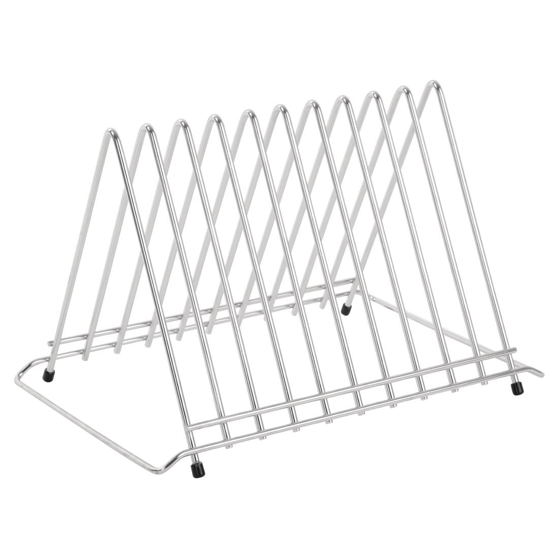 Hygiplas Heavy Duty Chopping Board Rack 10 Slots - DP037 Hygiplas
