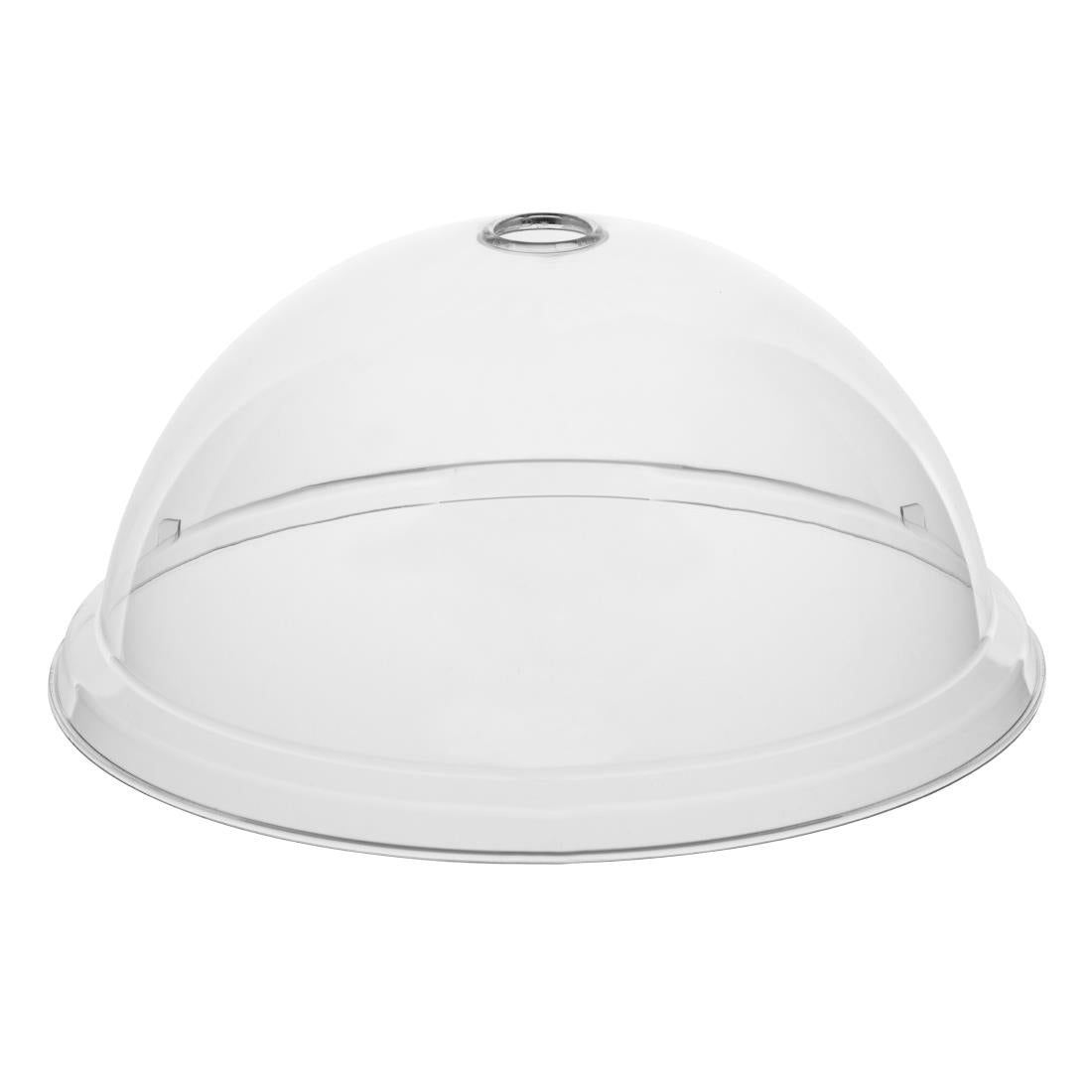 Olympia Kristallon Polycarbonate Domed Plate Cover Round 300mm - DP792 Olympia