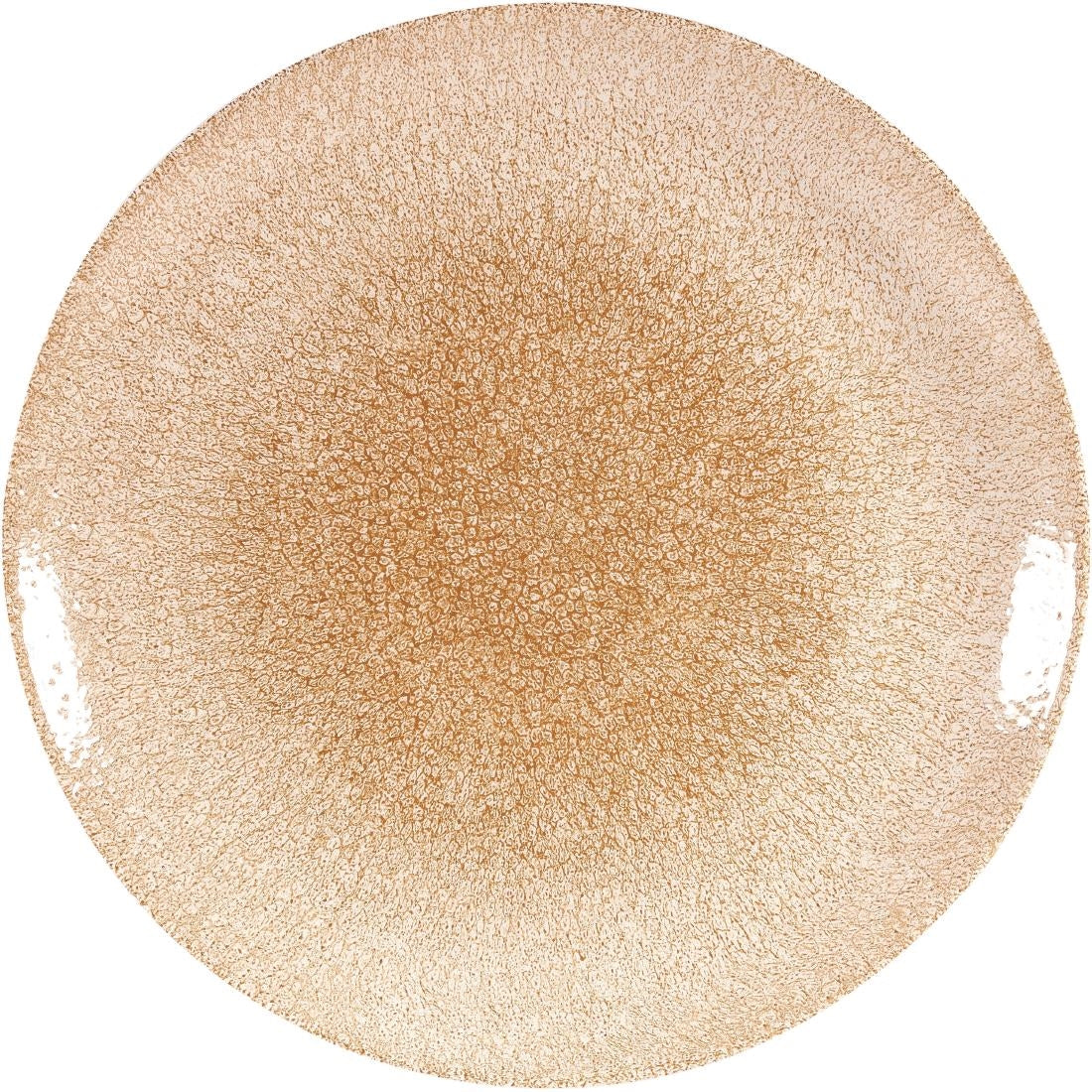 Churchill Studio Prints Raku Coupe Plate Garnet Orange 288mm (Pack of 12) - DR700 Churchill