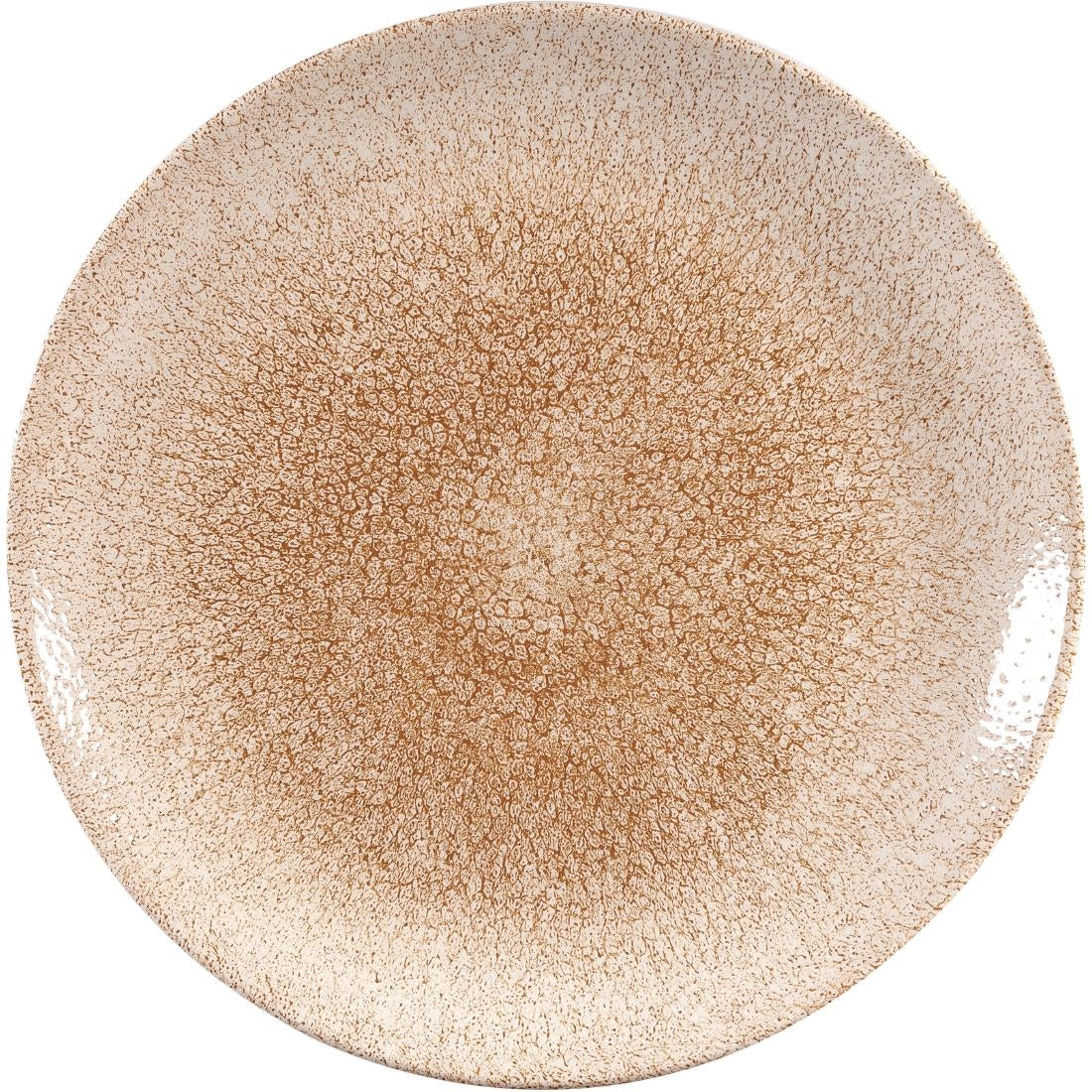 Churchill Studio Prints Raku Coupe Bowl Garnet Orange 248mm (Pack of 12) - DR704 Churchill