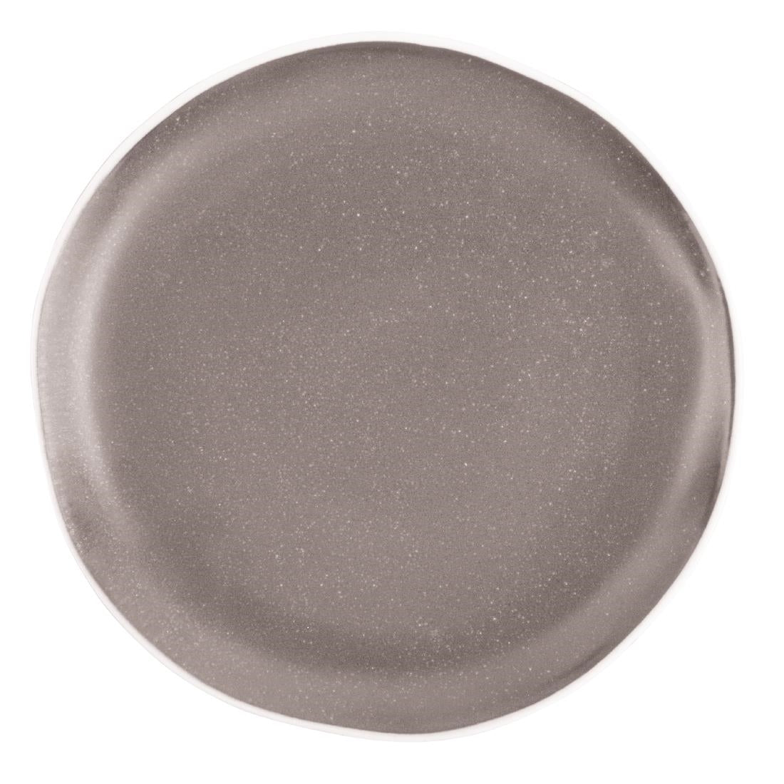 Olympia Chia Plates Charcoal 205mm (Pack of 6) - DR815 Olympia