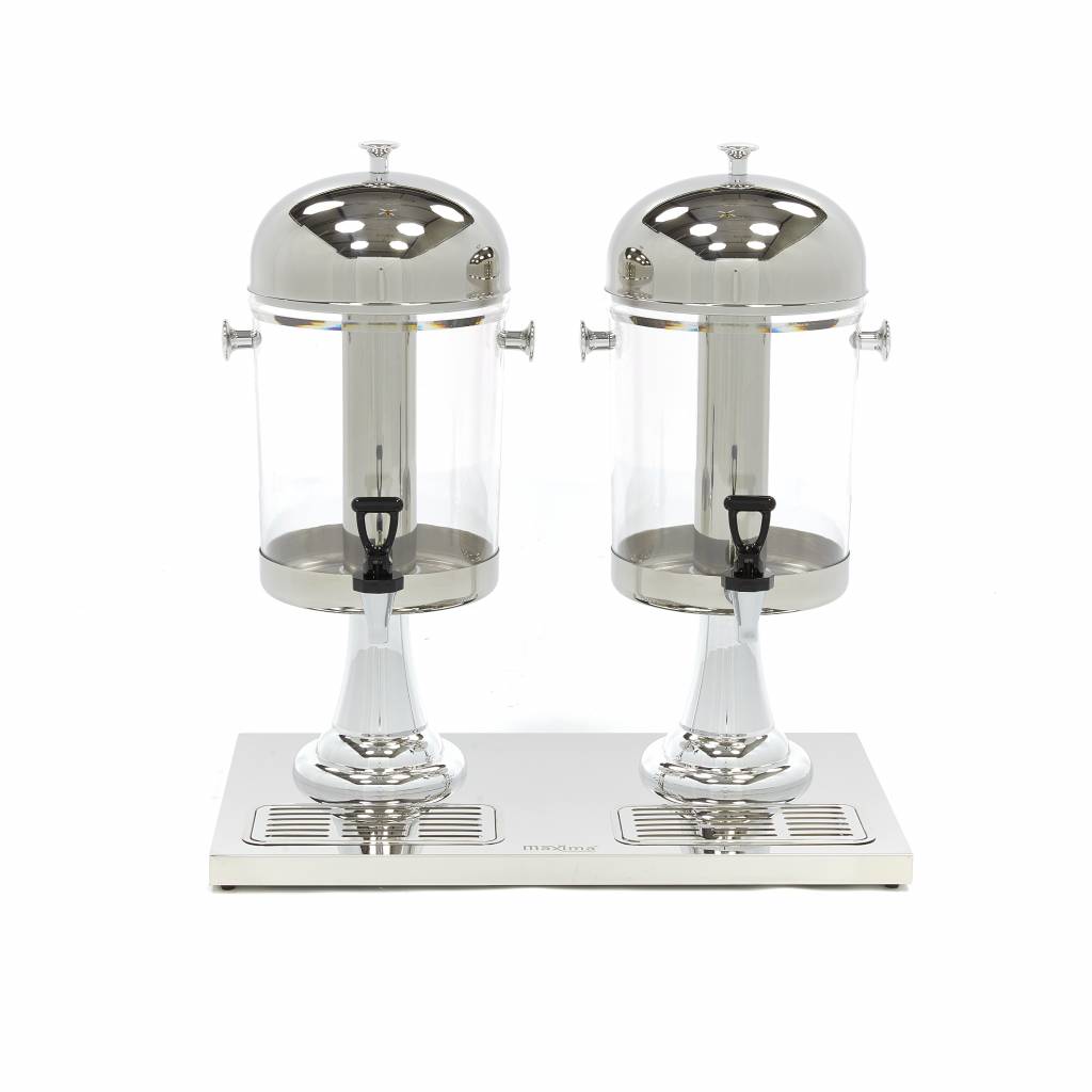 Drankdispenser - 2x 8 L - Centrale Koelbuis - Geen Stroom - MAXIMA