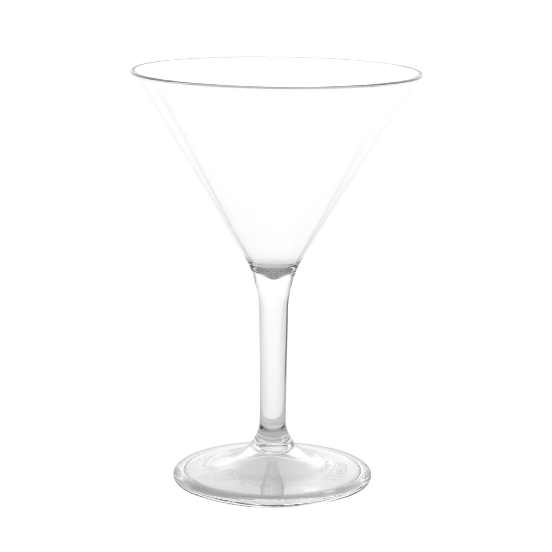 Olympia Kristallon Polycarbonate Martini Glasses 300ml (Pack of 12) - DS131 Olympia