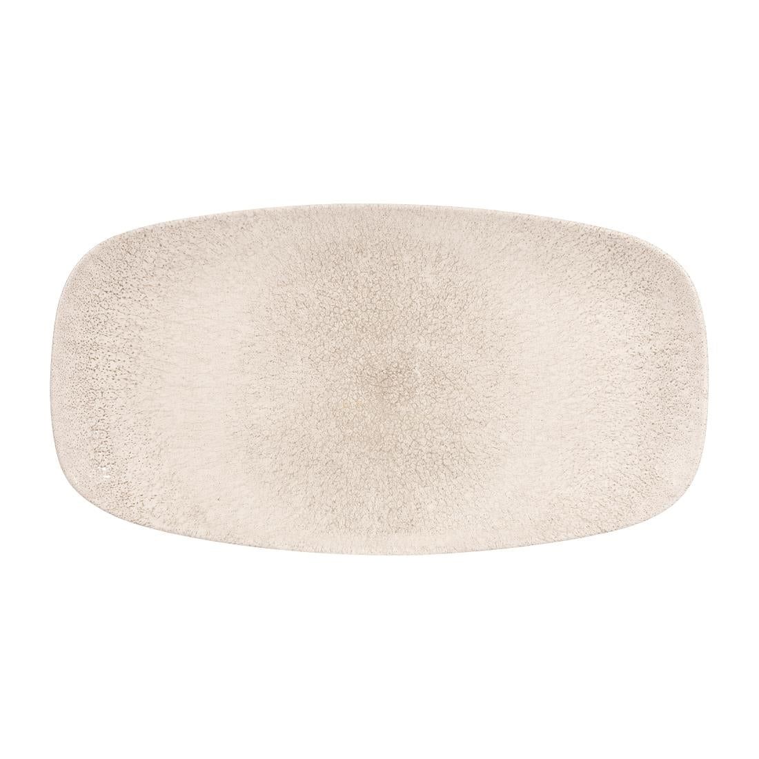 Churchill Studio Prints Raku Rectangular Plates Agate Grey 355mm (Pack of 6) - DS567 Churchill