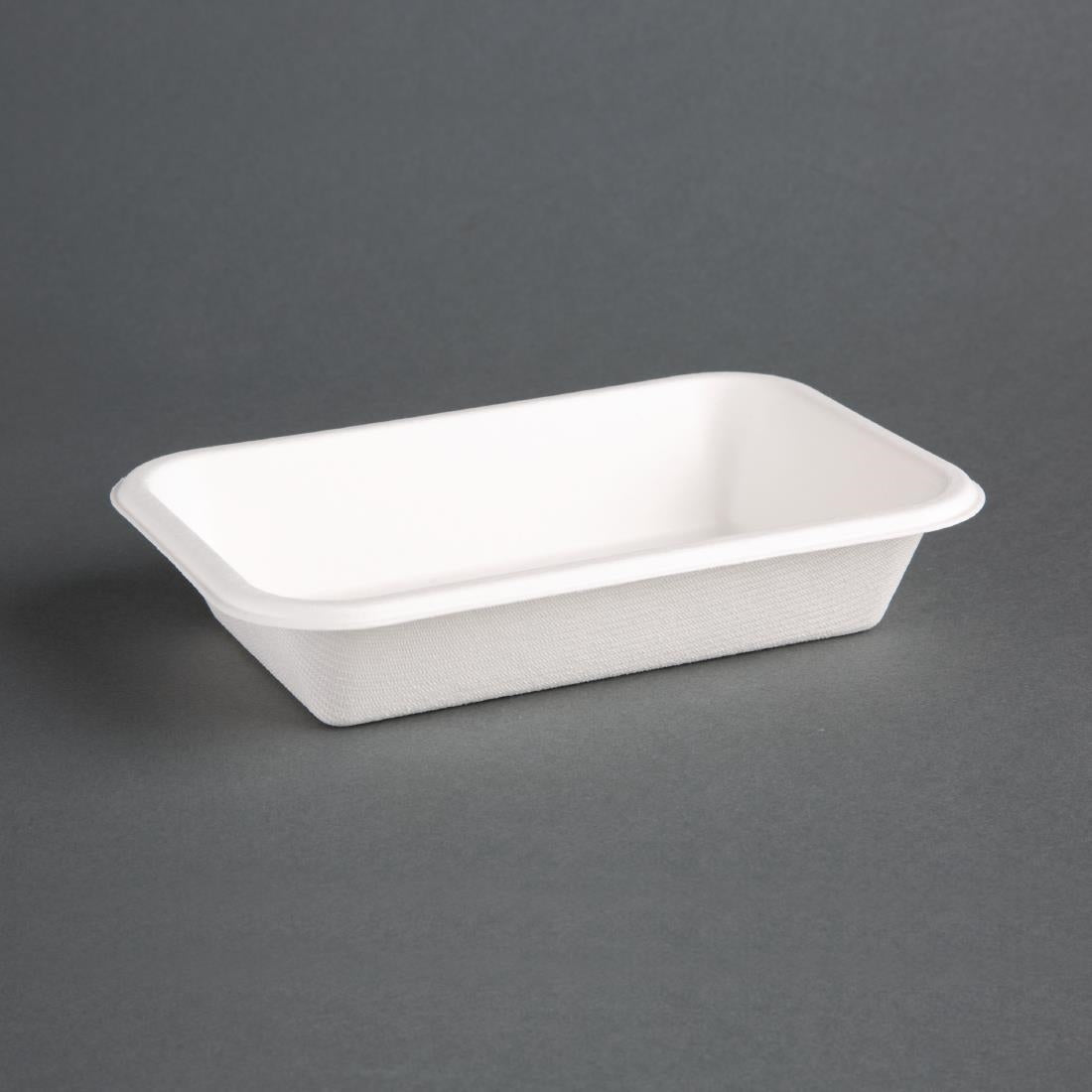 Fiesta Compostable Bagasse Food Trays 16oz (Pack of 50) - DW347 Fiesta
