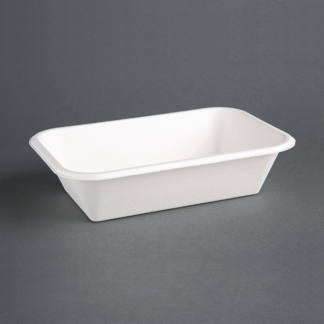Fiesta Compostable Bagasse Food Trays 32oz (Pack of 50) - DW349 Fiesta