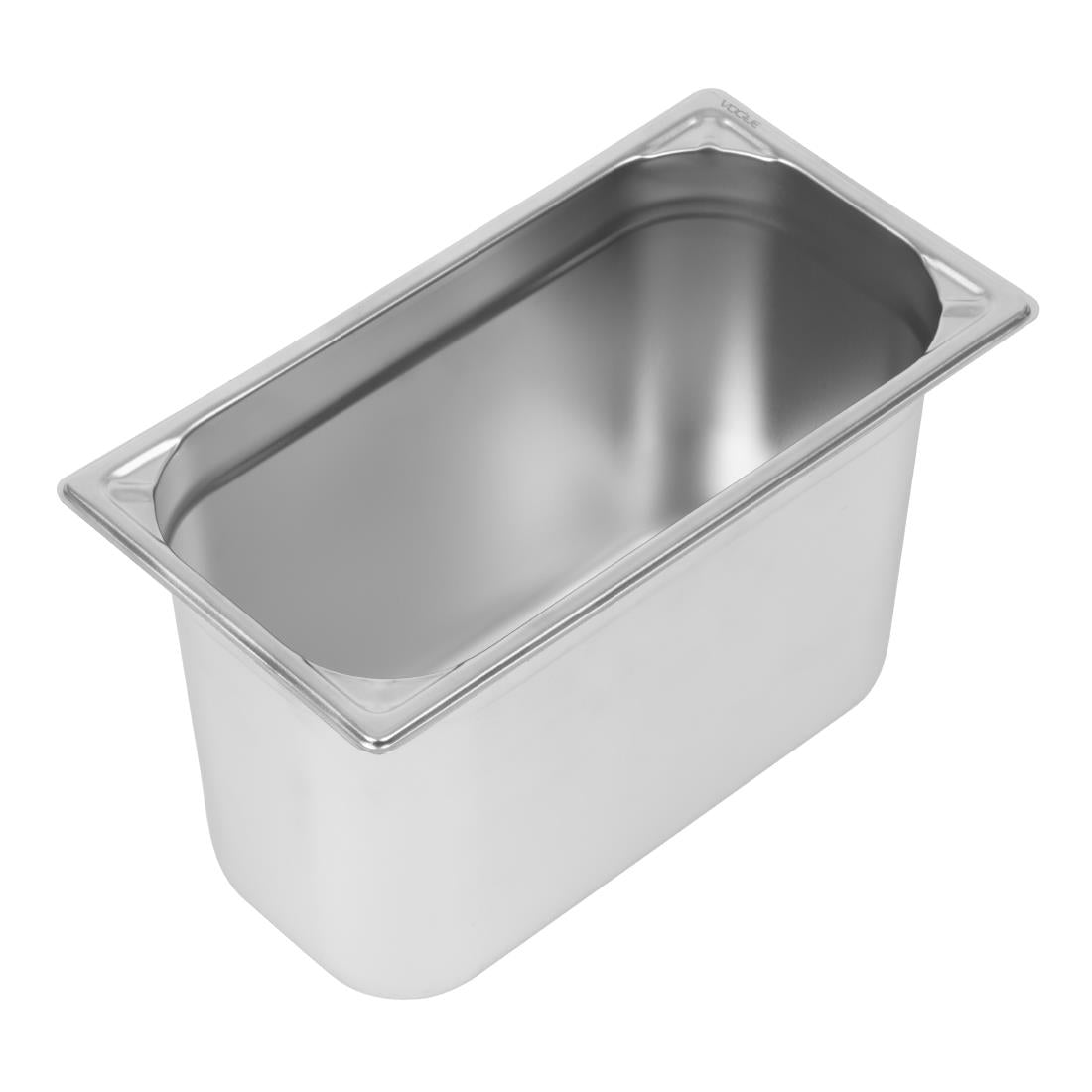 Vogue Heavy Duty Stainless Steel 1/3 Gastronorm Tray 200mm - DW445 Vogue