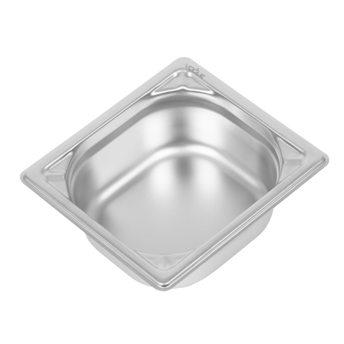 Vogue Heavy Duty Stainless Steel 1/6 Gastronorm Tray 65mm - DW449 Vogue