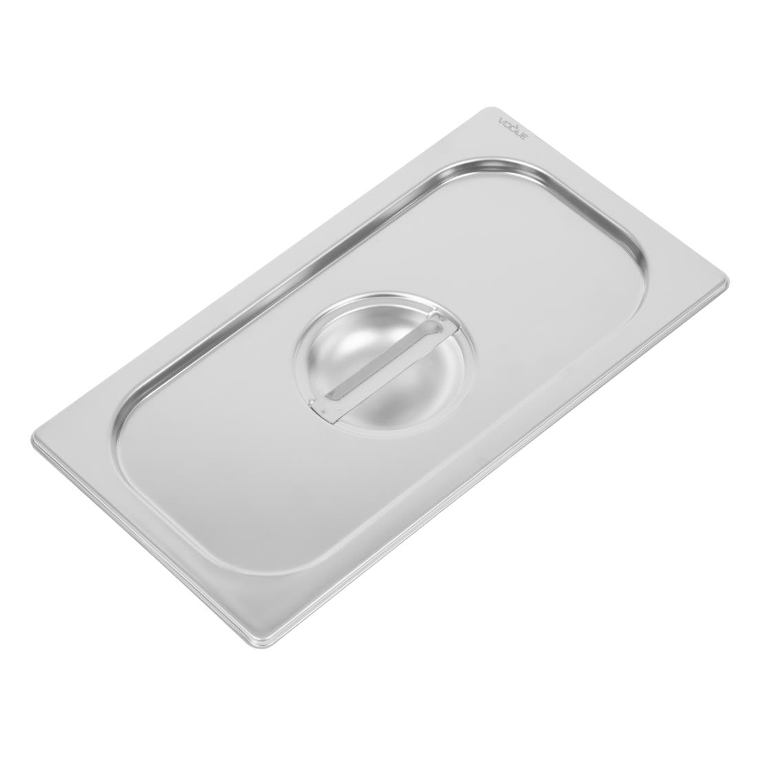 Vogue Heavy Duty Stainless Steel 1/3 Gastronorm Tray Lid - DW457 Vogue