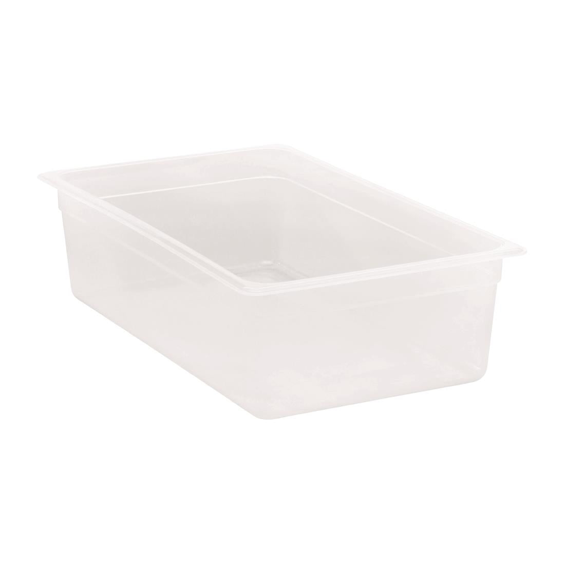 Cambro Polypropylene 1/1 Gastronorm Food Tray 150mm - DW501 Cambro