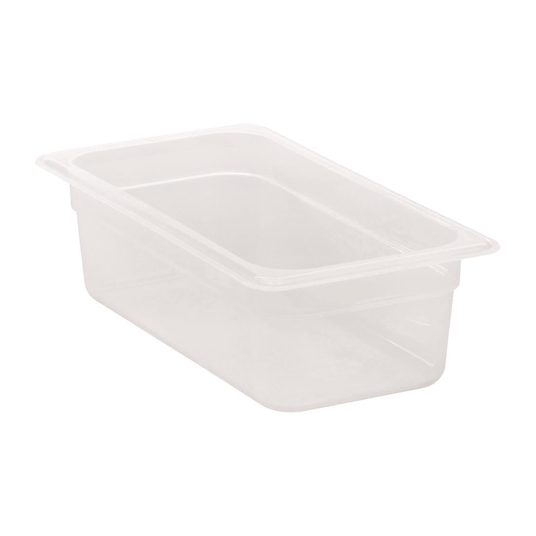 Cambro Polypropylene 1/3 Gastronorm Food Tray 100mm - DW504 Cambro