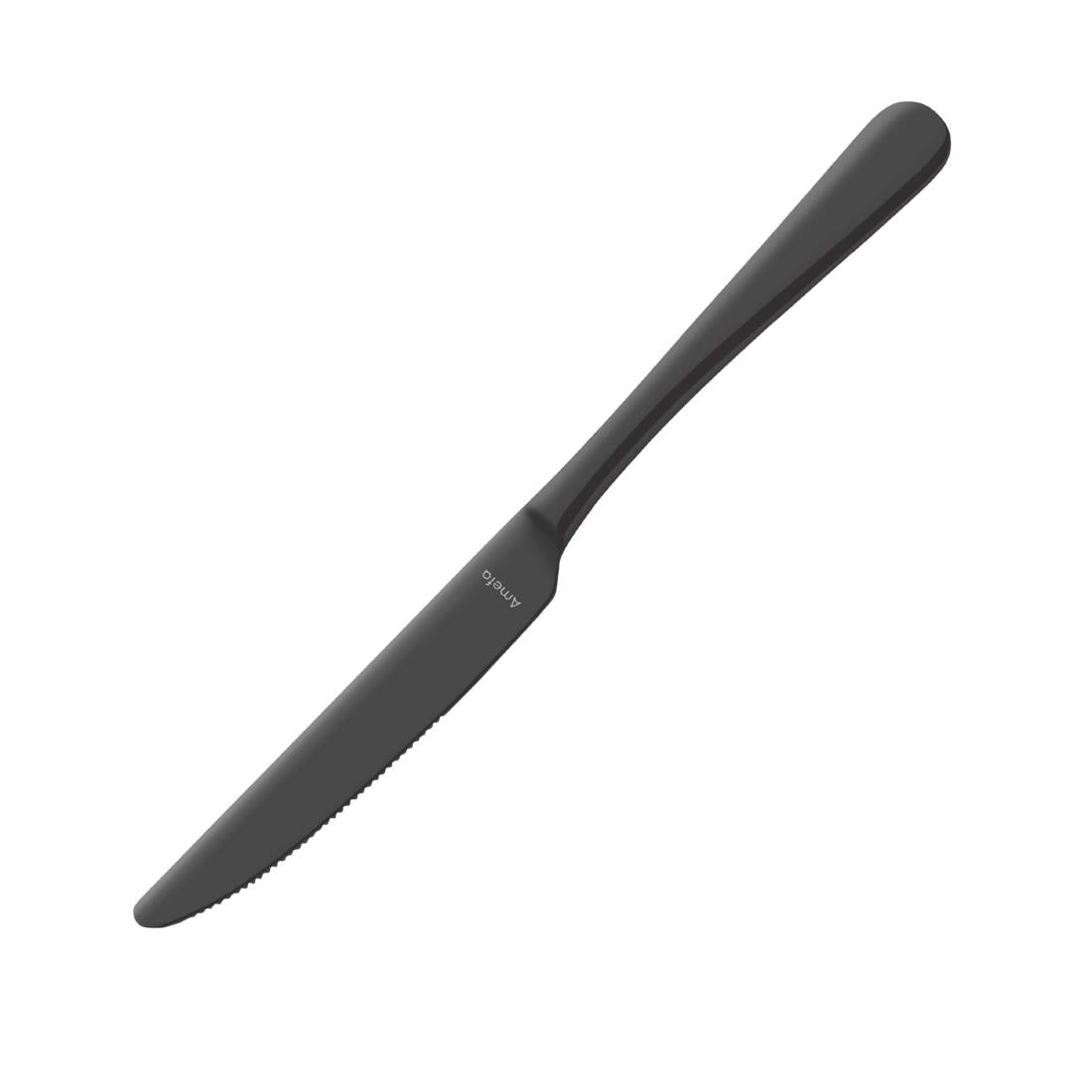 Amefa Table Knife Black (Pack of 12) - DX634 Amefa
