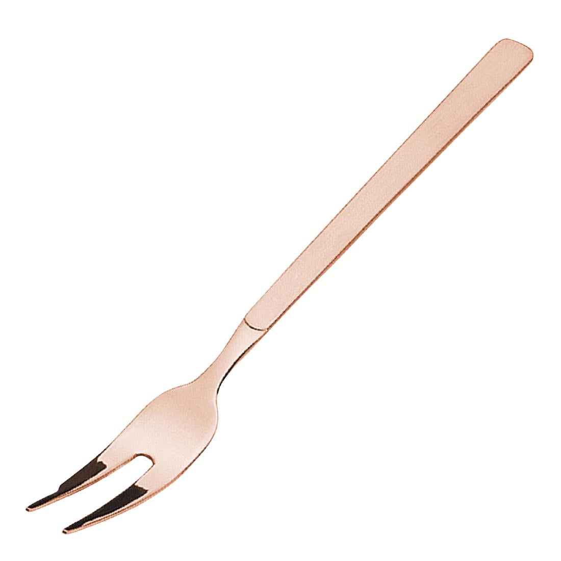 Amefa Buffet Cold Meat Fork Copper (Pack of 6) - DX648 Amefa