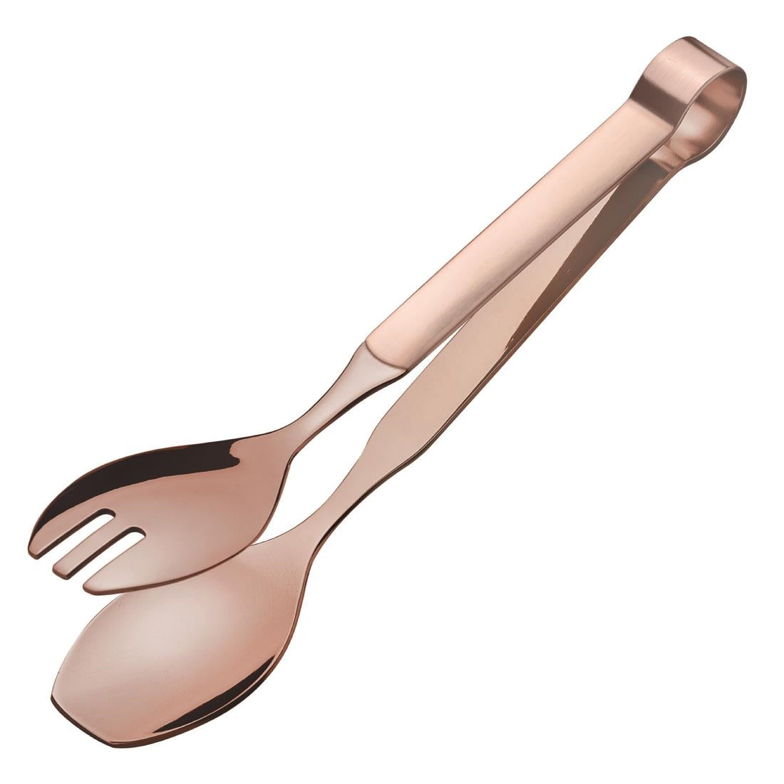 Amefa Buffet Small Serving Tongs Copper (Pack of 6) - DX658 Amefa