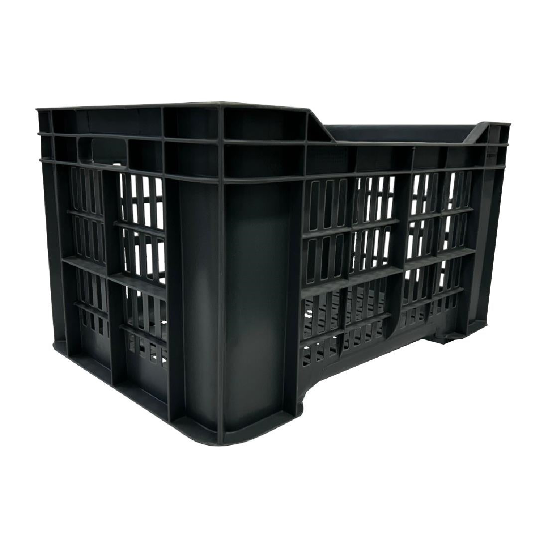 Vogue Perforated Plastic Storage Crate 542x360x290mm - DX998 Vogue