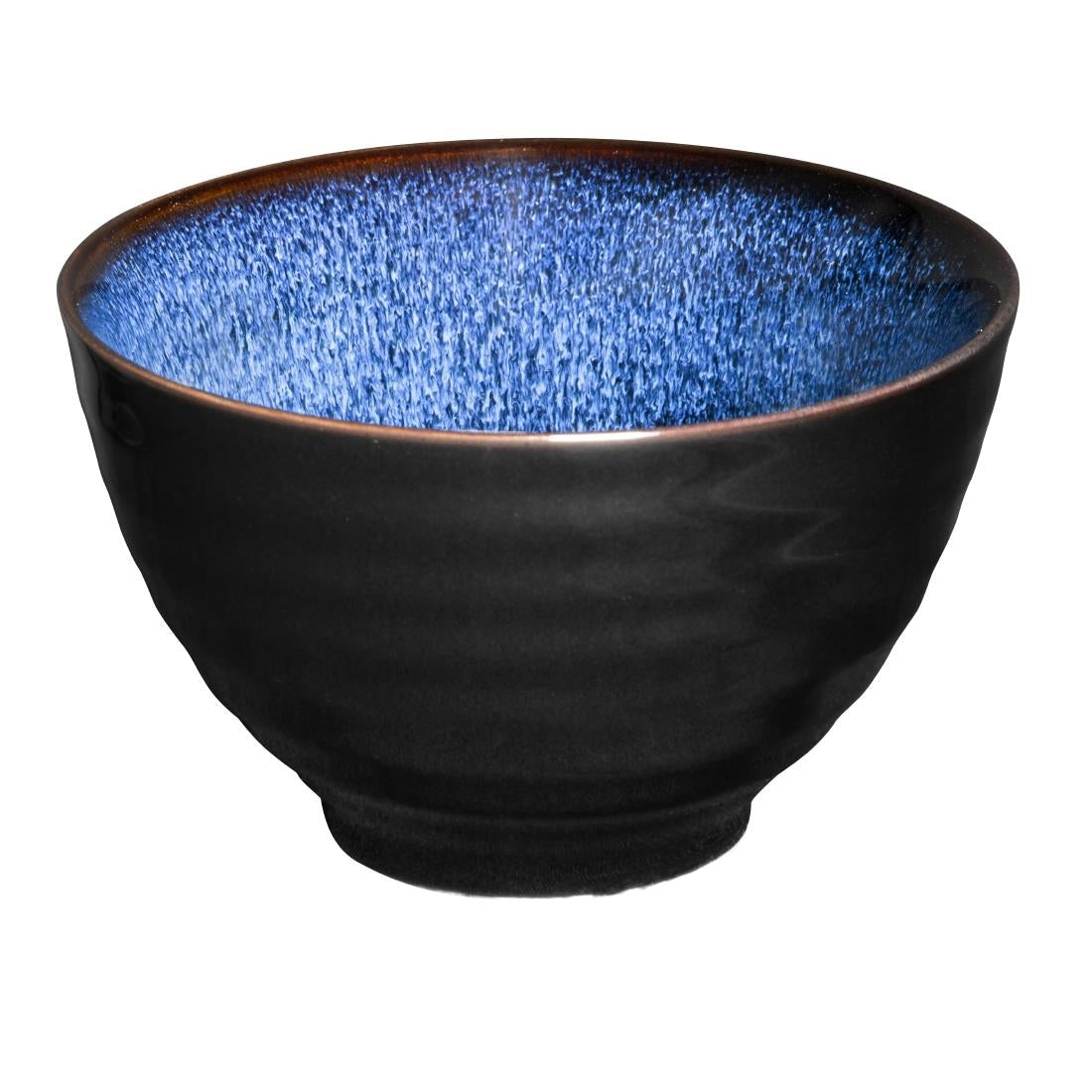Olympia Luna Midnight Blue Footed Bowls 115mm (Pack of 8) - DZ774 Olympia