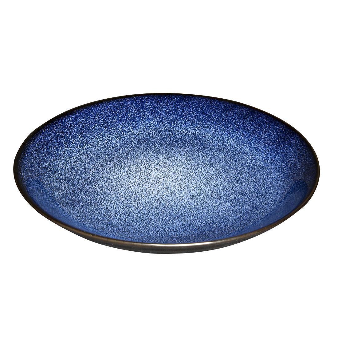Olympia Luna Midnight Blue Coupe Plate 255mm (Pack of 4) - DZ778 Olympia