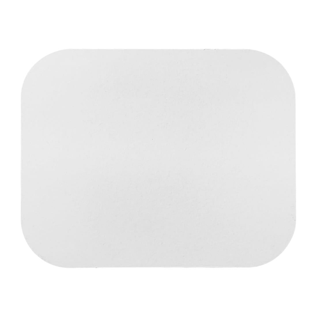 Fiesta Recyclable Paper Lids for 250ml Foil Containers (Pack of 1000) - DZ891 Fiesta Recyclable