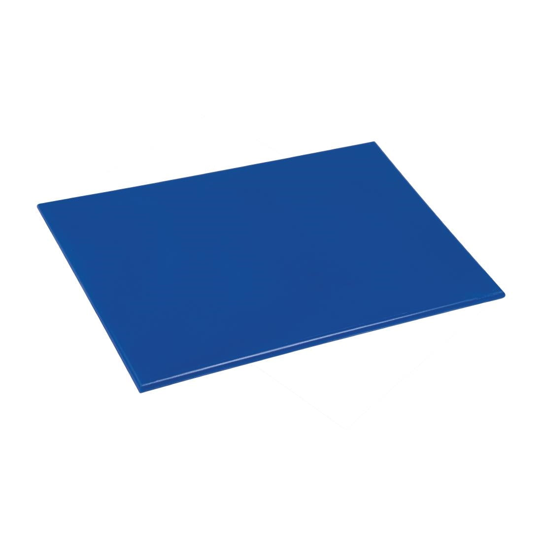 Hygiplas Low Density Antibacterial Chopping Board Blue 450x300x10mm - HC856 Hygiplas