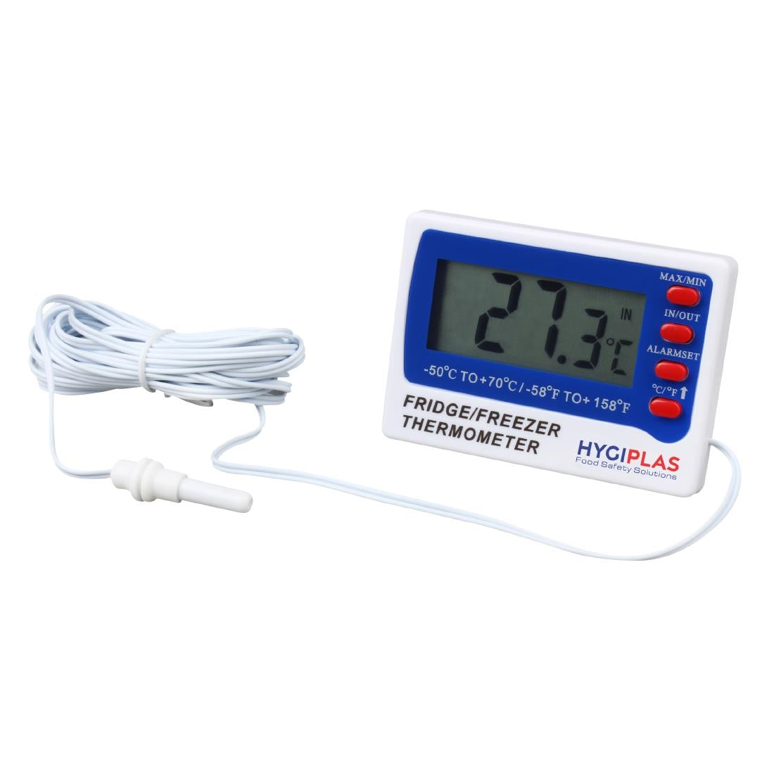 Hygiplas Digital Fridge Freezer Thermometer - F343 Hygiplas