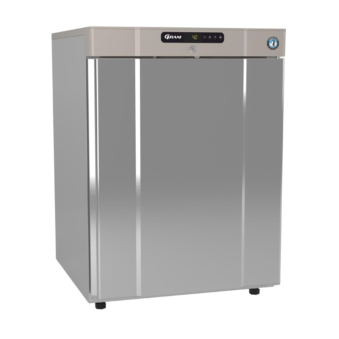 Gram Compact 1 Door 128Ltr Undercounter Fridge K220RG 2W - F359 Gram