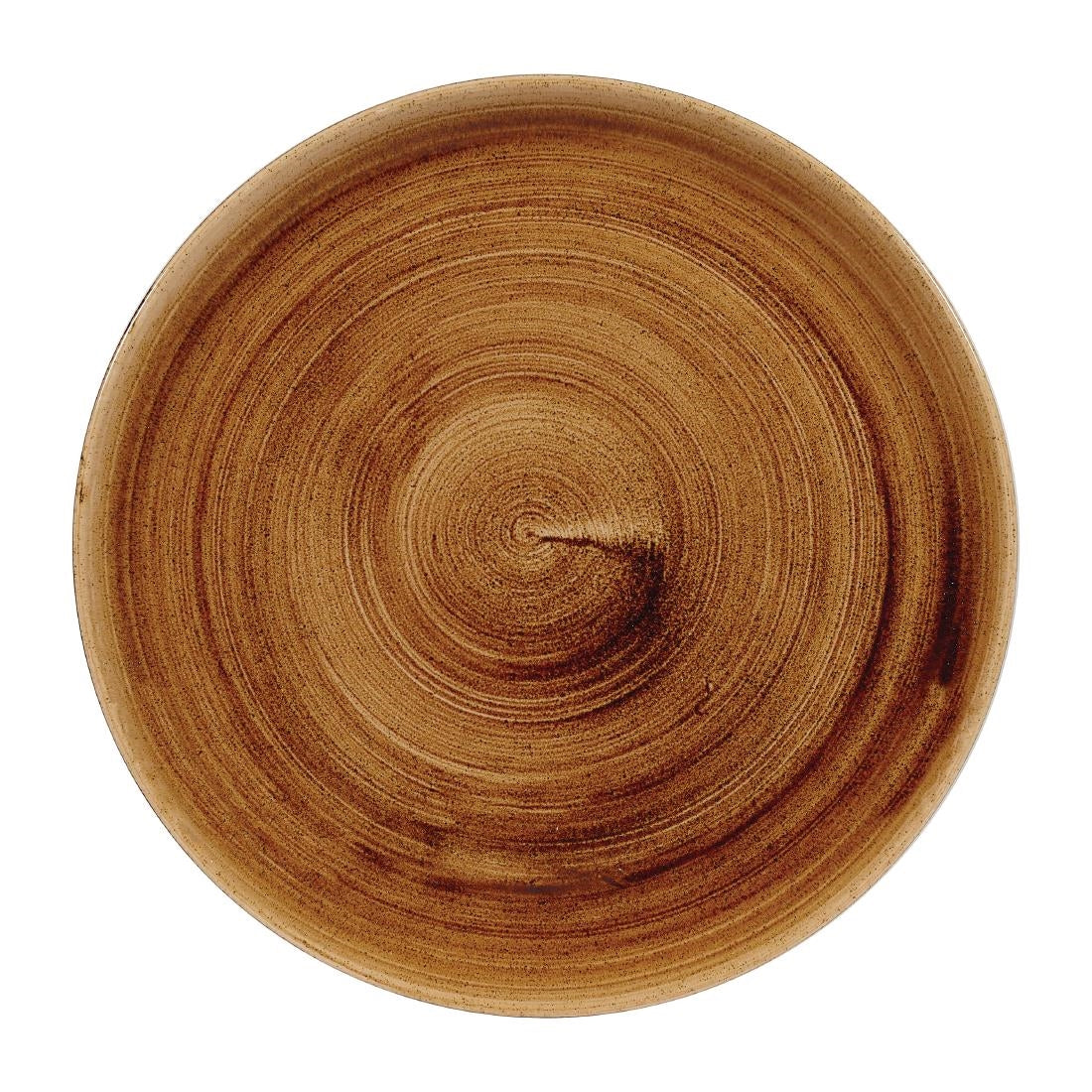 Churchill Stonecast Patina Coupe Plates Vintage Copper 324mm (Pack of 6) - FA600 Churchill