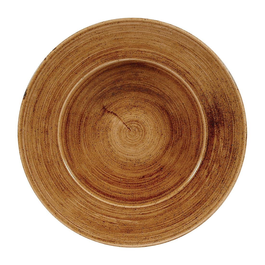 Churchill Stonecast Patina Wide Rim Bowls Vintage Copper 16.5oz 280mm - FA609 Churchill