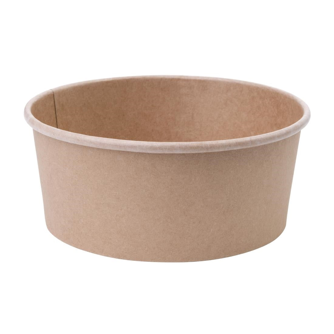 Fiesta Compostable Round Kraft Salad Bowls 750ml / 26oz (Pack of 300) - FB197 Fiesta