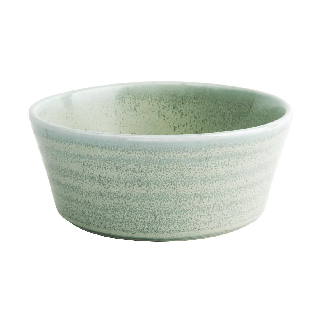 Olympia Cavolo Flat Round Bowls Spring Green 143mm (Pack of 6) - FB560 Olympia