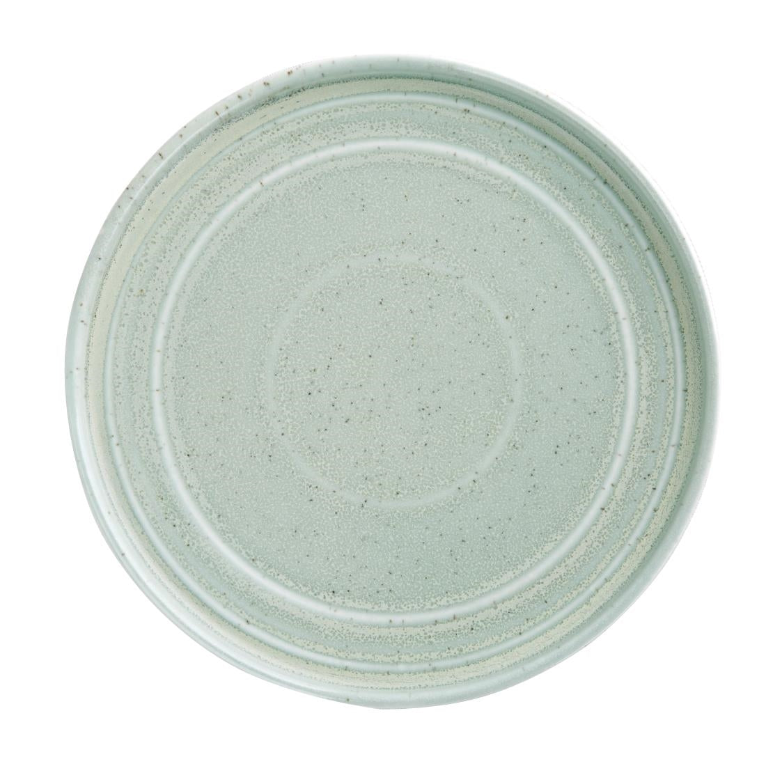 Olympia Cavolo Flat Round Plates Spring Green 220mm (Pack of 6) - FB563 Olympia