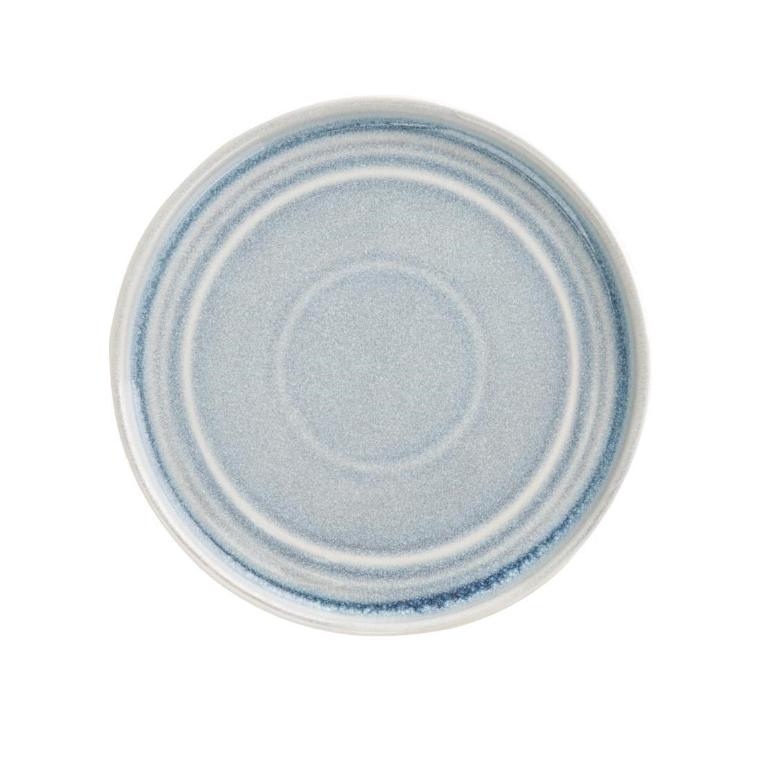 Olympia Cavolo Flat Round Plates Ice Blue 180mm (Pack of 6) - FB567 Olympia