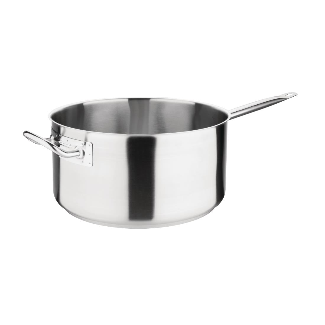 Vogue Stainless Steel Saucepan 32cm - FB698 Vogue