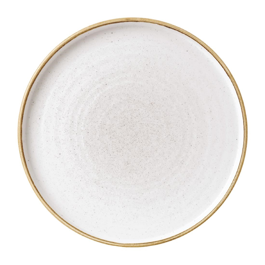 Churchill Stonecast Walled Chefs Plates Barley White 260mm (Pack of 6) - FC161 Churchill
